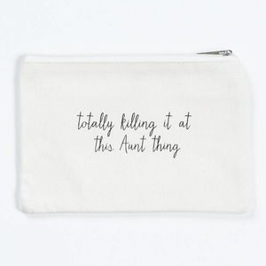 Makeup Cosmetics Bag~Totally Killing It Aunt~NWT